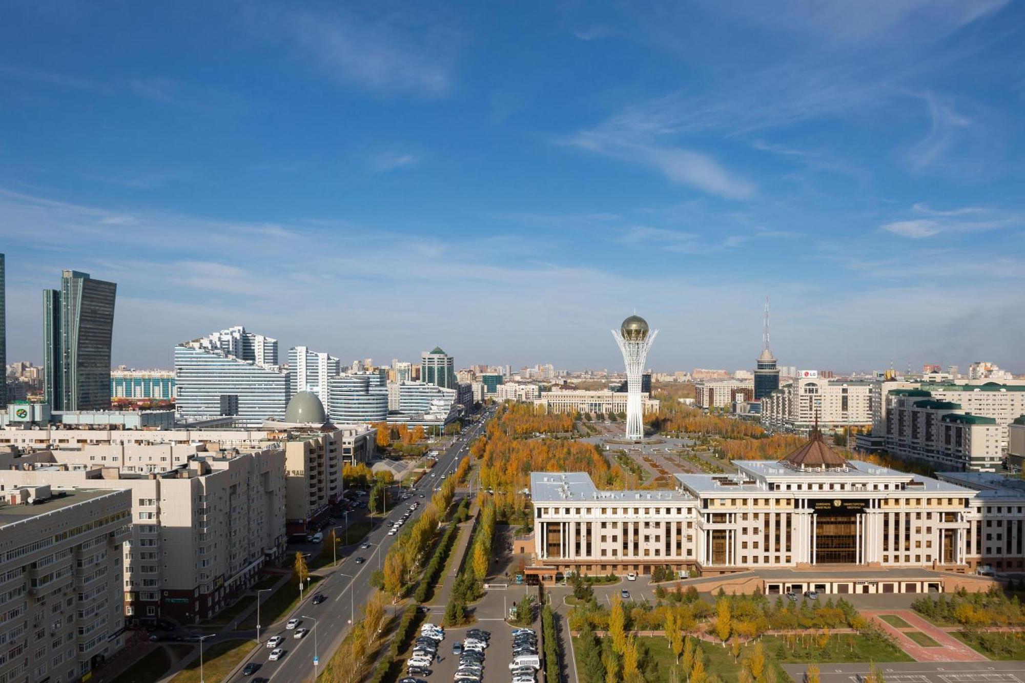 Sheraton Astana Hotel Exterior foto Astana
