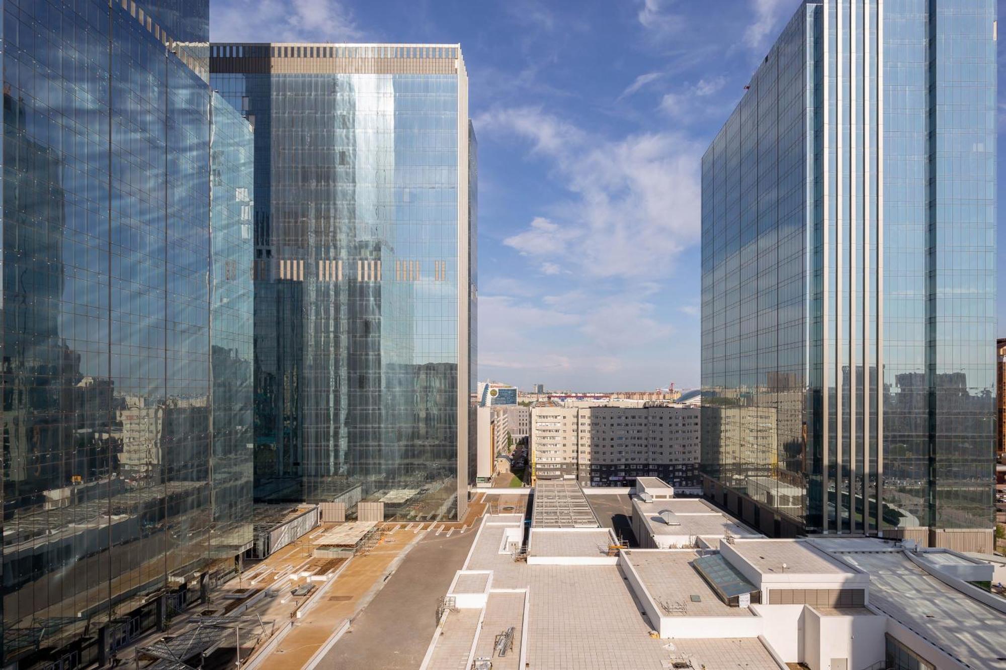 Sheraton Astana Hotel Exterior foto